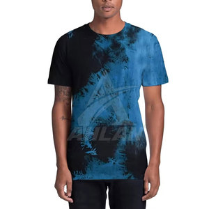 Camisetas Tie Dye Lisas para Hombre, Nueva Llegada, para Uso en Exteriores, MOQ Bajo, Camisetas Tie Dye para Hombre Más Vendidas - Product Image 4