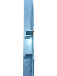 Pieza de chapa en acero galvanizado con estampado de doblado de corte de alta calidad personalizado para uso en gabinete y carcasa OEM - Product Image 3