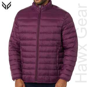Top Selling Men's Winter Puffer <b>Jacket</b> High Quality Canvas Fabric Hooded <b>Collar</b> Lightweight for Outdoor Use - Product Image 2