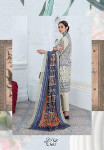 Elegant Ladies Cotton/Lawn Shalwar Kameez Suits <b>Plus</b> <b>Size</b> Embroidered Pakistani Salwar Kameez Solid Design Kameez Shalwar - Product Image 6