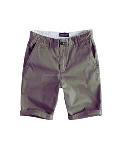 Servicio OEM 100% algodón medio de gran tamaño transpirable pantalones cortos de Fitness para hombres decoración a cuadros Vintage ropa de calle personalizable - Product Image 2