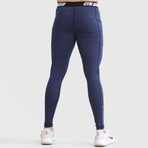 Pantalon de compression marine MLNG pour le fitness avec technologie Armour - Product Image 2