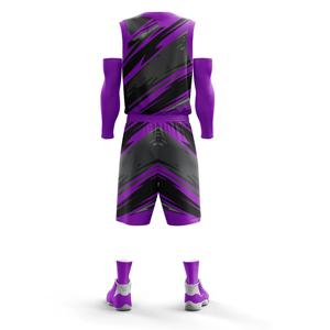 Uniformes de baloncesto unisex elegantes, fabricados con material ligero y transpirable, ideales para torneos, entrenamientos y eventos de equipo. - Product Image 5