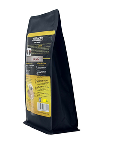 Café molido sabroso Robusta Arábica mezclado tostado afrutado dulce sabroso Steppacafe Premium HALAL certificado Oro 250g bolsa - Product Image 4