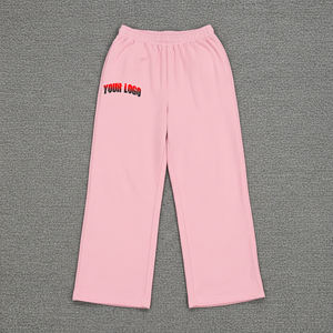 Pantalones Deportivos Casuales de Algodón 100% de Peso Medio, Personalizados con Estampado, para Hombre, Estilo Jogger, Holgados, Lavados a la Piedra - Product Image 6