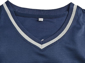 Última camiseta de baloncesto personalizado nuevo estilo cómodo americano baloncesto camiseta juvenil - Product Image 4