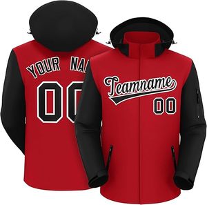 Chaqueta Softshell para hombre hecha a medida de alta calidad, tela de lona con cuello levantado, forro polar, etiquetas con logotipo, posible personalización - Product Image 4