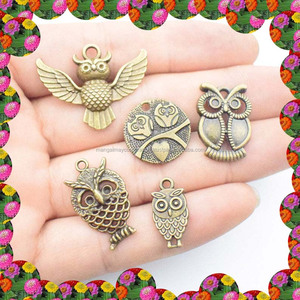 Meilleur prix pour les perles de forme ovale plaquées argent et or Composants de taille de bijoux simples - Product Image 5