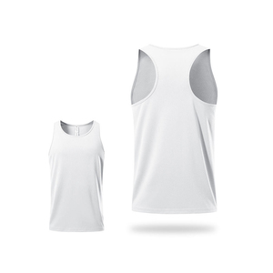 Camisetas sin mangas transpirables ajustadas para mujer, colores personalizables, Camiseta deportiva informal de verano para Yoga, venta al por mayor, tela de lona con estampado personalizado - Product Image 3