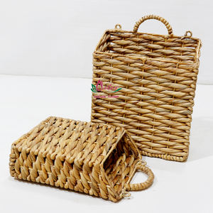 Revistero de ratán hecho a mano Artex Dong Thap Factory elegante organizador natural para uso en hoteles y hogares - Product Image 5