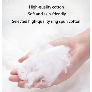 เสื้อยืดผ้าฝ้าย100% เรียบพิมพ์ลายปักสำหรับชายและหญิงเสื้อยืดมีกระเป๋าสำหรับผู้ชาย - Product Image 2