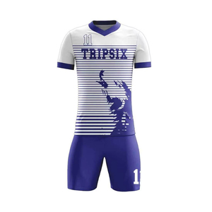 เสื้อกีฬาฟุตบอลผ้าโพลีเอสเตอร์100% สำหรับผู้ชายเสื้อทีมอเมริกันฟุตบอลพร้อมกางเกงขาสั้น - Product Image 4