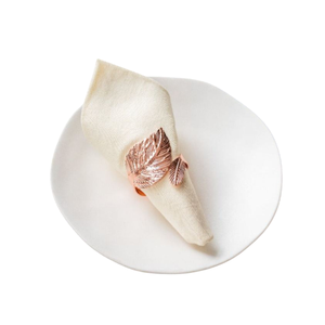 Anneau de serviette en cuivre martelé, décoration de table d'hôtel en métal, utilisation de l'anneau de serviette pour les mariages à l'hôtel - Product Image 6