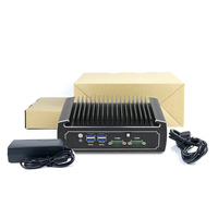 Mini PC industrial 10th Gen Core I3 10110U I7 10810U DP HD Pantalla Dual 2 Com 4G Módulo TPM2.0 Win10 Mini computadora de escritorio