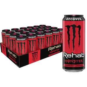 Bebida Energética Rehab Monster, Mezcla de Té Energético con Sabor Refrescante y Acabado Suave para un Impulso Diario - Product Image 1