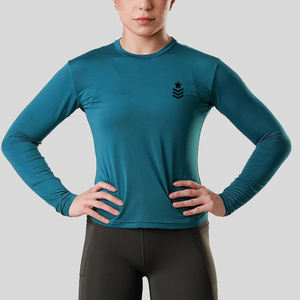 T-shirt de course à pied respirant pour femmes professionnelles pour la salle de sport et l'extérieur Fabriqué pour le confort et le style - Product Image 1