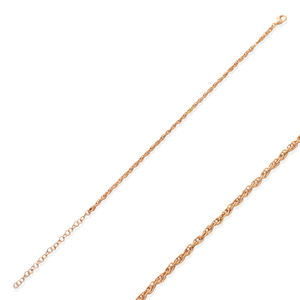 Bracelet chaîne de conception singapourienne, élégant, artisanal turc, vente en gros, bijoux en argent sterling 925 - Product Image 6