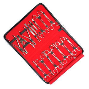 Kit d'outils de piercing corporel pour soins personnels, comprenant aiguilles d'ouverture et de fermeture, pinces à billes, pinces à perles, ensemble de 16 pièces avec pochette - Product Image 3