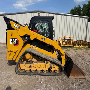รถตักล้อยาง CAT 299D3 แบบตีนตะขาบขนาดเล็ก พร้อมบุ้งกี๋ สำหรับงานก่อสร้าง งานฟาร์ม และงานในสวน - Product Image 1