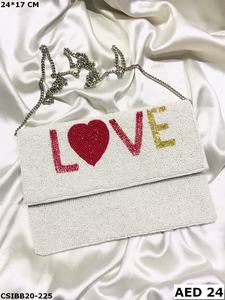 Handmade thiết kế vải Sling Evening túi cho phụ nữ banjara boho phong cách đính cườm embellishments thời trang Bridal dịp - Product Image 3