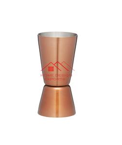 Jigger de Acero Inoxidable de Doble Cara con Acabado Dorado, Duradero, para Medir, Paquete de Jiggers Dobles para Bar - Product Image 6