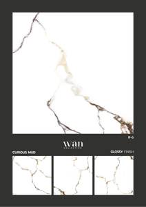 Carreaux De Sol En Porcelanato En Marbre Blanc 600x600 600 Carreaux De Sol 600x600 Carreaux De Céramique En Porcelaine pour Revêtement De Sol - Product Image 2