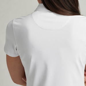 New Arrivals Custom Women's Polyester Spandex Polo Shirt 4 Way <b>Stretch</b> Moisture Wicking Printed Technique Fashionable - Product Image 3