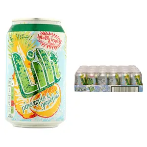 Lilt juice With Tropical tasting pineapple and Grapefruit sparkling soft drink with sugar and sweeteners.330 Ml (pack Of 24)