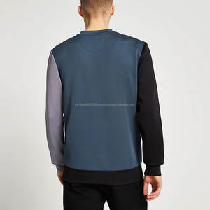 Sudaderas de algodón de estilo callejero a la moda para hombres Sudaderas de hombre hechas de calidad premium con patrón sólido - Product Image 2