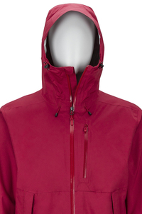 Top tendance 100% veste de pluie personnalisable imperméable avec logo avant manches longues col rond doublure polaire vêtements de sport - Product Image 6