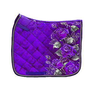 Sous-selles de haute qualité personnalisables en coton et laine polaire légers pour la compétition et l'entraînement équestre - Product Image 5