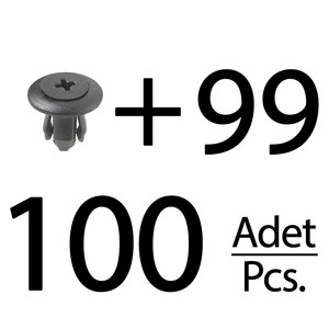 Clips de capot pour Ford, Mazda, Kia, Honda - 100 pièces - Product Image 1