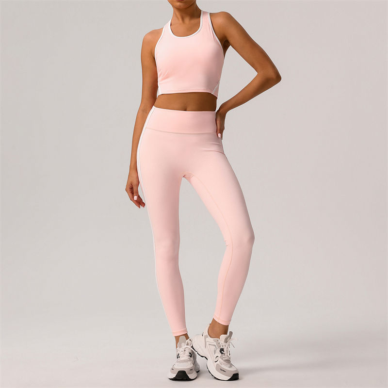 gilet+leggings-rose