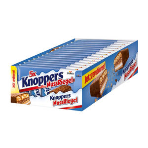 Knoppers Minis, gaufrettes au chocolat et aux noisettes, format individuel, 220g, sacs de partage pour les exploitants de distributeurs automatiques et les programmes de vente en gros de snacks. - Product Image 2