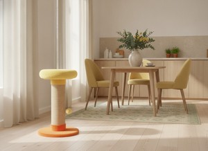 Arbre à chat Amistar 'Majestic Column' de haute qualité, griffoir 70 cm, écologique et durable pour chats, chatons, toutes tailles et âges. Nouveau! - Product Image 3
