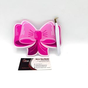 Carreau de palette de cils en acrylique à prix de gros avec aimant pour pince à épiler Plateaux d'extension de cils personnalisés Carreaux de cils - Product Image 6