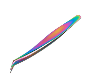 Vente en gros de cils de qualité en acier inoxydable Outils pour cils Pince à épiler à pointe en fibre de marque privée pour l'extension des cils - Product Image 1