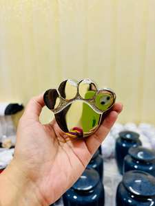 Aluminum Black Golden Paws Shaped Pet <b>Urn</b> Best Price Metal <b>Urns</b> European Style Aluminum Cremation <b>Ash</b> <b>Urn</b> Made in India - Product Image 6