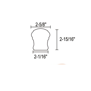 Pasamanos Redondo de Madera de Caucho, Diseño Moderno, Fácil Instalación, Color Personalizable, Montado en la Pared para Escaleras y Balcones, EFS Vietnam - Product Image 4