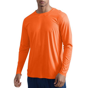 Factory Made Custom Logo Compression Shirts <b>for</b> Men Long Sleeve Athletic <b>Gear</b> T Shirt <b>for</b> Workout Sports Gym Fitness - Product Image 1