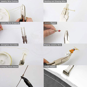 Wholesale Rate Stainless Steel Jewelry Making Mini Hand <b>Plier</b> <b>Set</b> Small Tools for Beading Jewelry Work and Repair Use - Product Image 4