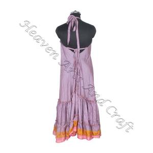 SD007 Saree / Sari / Shari Vêtements indiens et pakistanais de l'Inde Hippy Boho Fabricant et exportateur de vêtements pour femmes Vintage Sari - Product Image 4