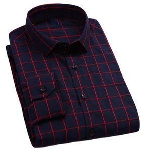 Chemise à carreaux pour homme à manches longues, dernière mode, 100% coton, design personnalisé, qualité supérieure, chemise haut de gamme, prix bas, best-seller - Product Image 6