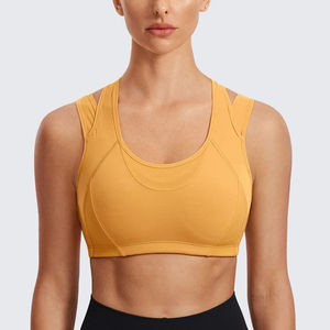 Meilleur soutien-gorge de sport à maintien élevé pour femme, idéal pour le fitness, le yoga, la course à pied, respirant, séchage rapide, en Spandex/Nylon, service OEM, vente en gros - Product Image 1