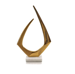 ของตกแต่งทองเหลืองของตกแต่งฐานงานฝีมือแนวเพลงสัญลักษณ์งานฝีมือโบราณแบบทันสมัยราคาต่ำสุด - Product Image 5