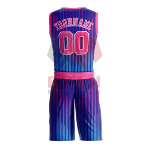 Ensemble de maillots de basket-ball pour hommes adultes, design personnalisé, respirant, logo imprimé par transfert thermique, entraînement au basket-ball uni, haute qualité - Product Image 5