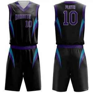 Pakistan personnalisé basket-ball uniformes ensembles respirant grande taille vêtements de sport en gros OEM Service à vendre 2025 - Product Image 1