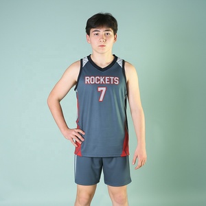 Concevez votre propre uniforme de basketball grande taille, 100% polyester, respirant, antibactérien, dernier style, meilleure qualité, ensembles. - Product Image 3