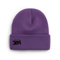 Casquette unisexe sans revers de qualité supérieure, broderie 3D en relief, hiver, élégante, respirante, imperméable, en polaire, logo personnalisé