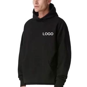 Wholesale Men's 350 Gsm Plus Size Hoodies Custom Printing <b>Embroidery</b> Thermal 100% Cotton <b>Sweatshirts</b> Color Full Hoodies - Product Image 1